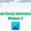 Blocco note continua a chiudersi automaticamente su Windows 11