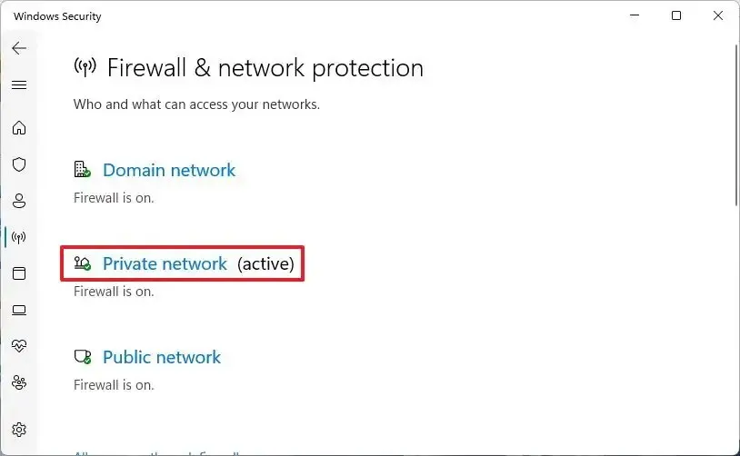 Firewall de rede