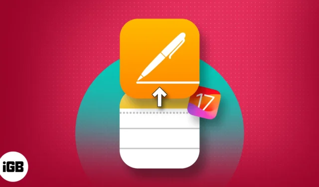 So öffnen Sie eine Notiz in der Pages-App in iOS 17 und macOS Sonoma