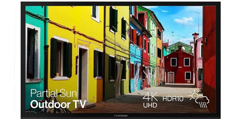 Furrion Aurora の部分的な Sun TV 解像度と機能