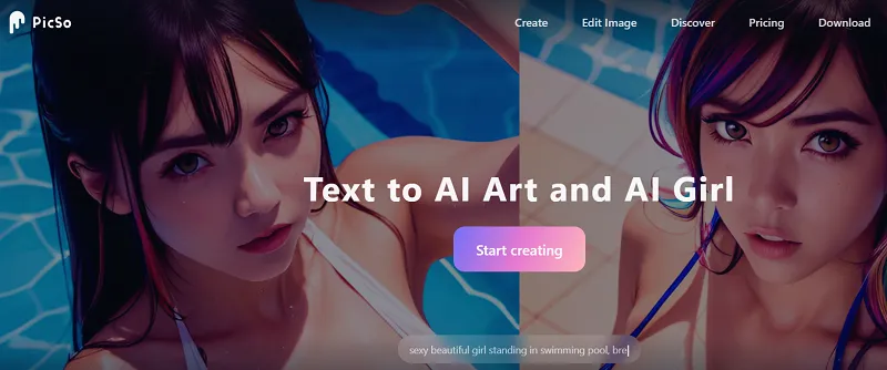 PicSo - Generatori di arte anime AI