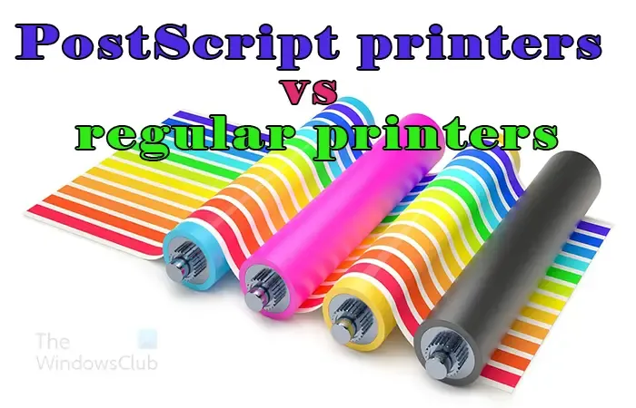 Unterschiede zwischen PostScript-Druckern und PCL-Druckern erklärt