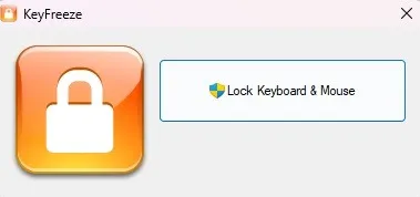 Moyens rapides de désactiver le clavier dans Windows Keyfreeze
