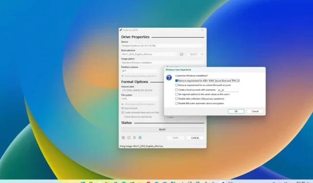 Hoe een opstartbare USB-drive voor Windows 11 te maken met Rufus