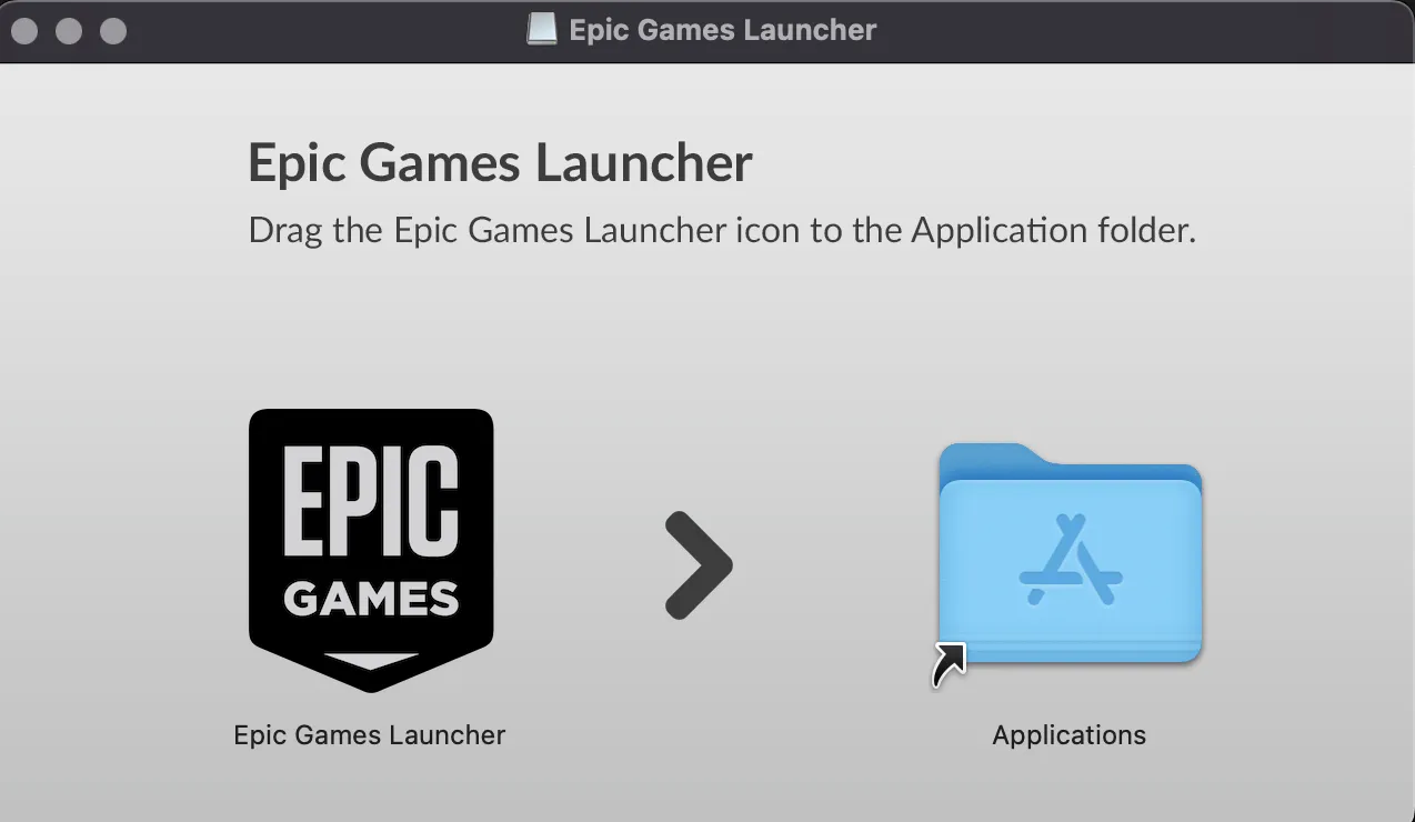 Inicializador de aplicativos da Epic Games