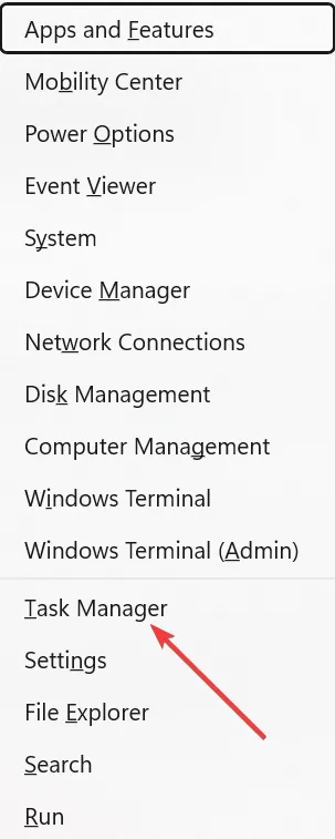 barra de tarefas do Windows 11 do gerenciador de tarefas sempre no topo
