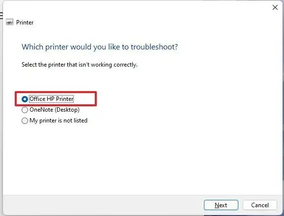 Fehlerbehebung bei freigegebenen Druckern