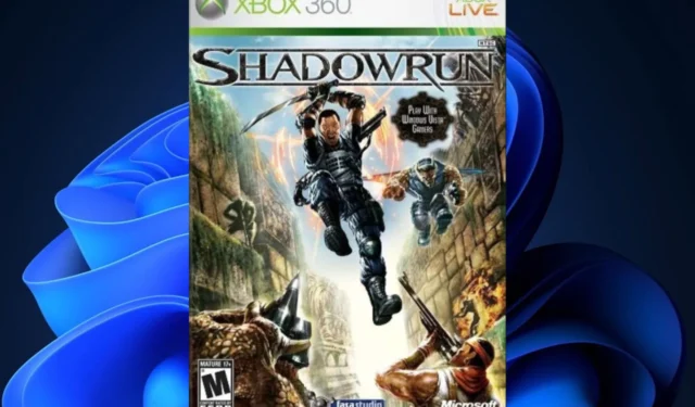 Erinnern Sie sich an Shadowrun? Sie können es jetzt (wieder) auf Xbox spielen.