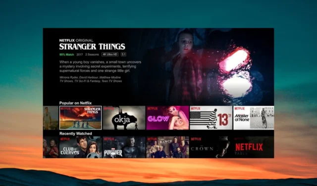 2023년에 Netflix가 VPN을 금지하는 것을 막는 방법