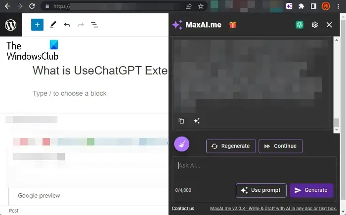 Qu'est-ce que l'extension MaxAI.me et comment l'utiliser ?