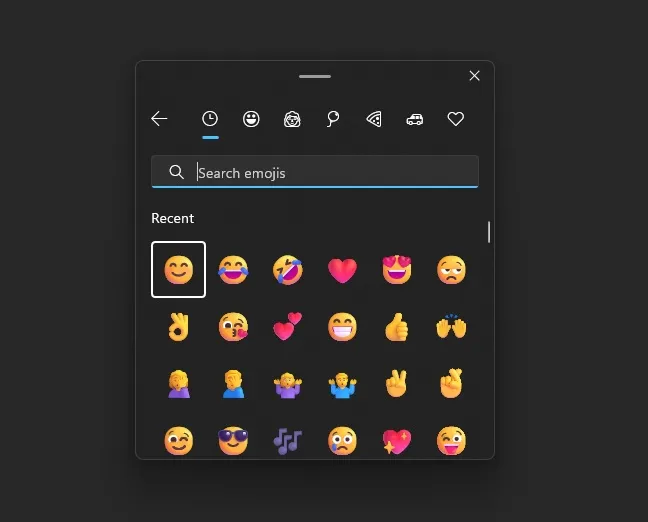 Windows 11 3D-emoji's