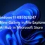 Windows 11 KB5028247 bringt neue Galerie im Datei-Explorer
