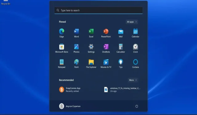 Clicar nos ícones da barra de tarefas do Windows 11 não está alternando aplicativos [Corrigir]