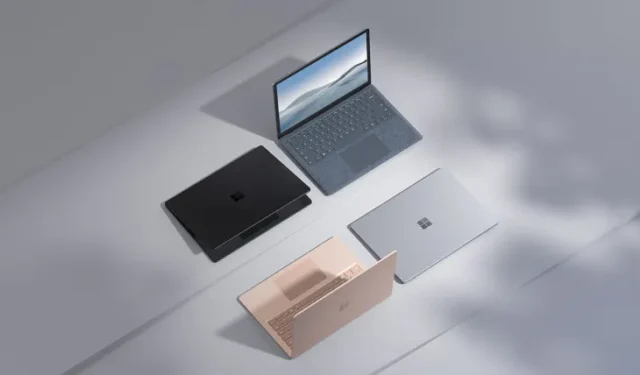 Surface Laptop 4 erhält WLAN- und Bluetooth-Verbesserungen in der neuesten Firmware