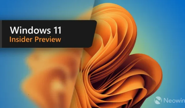 Windows 11 Insider Dev Channel Preview Build 23516 adiciona melhorias de conversão de tela e muito mais