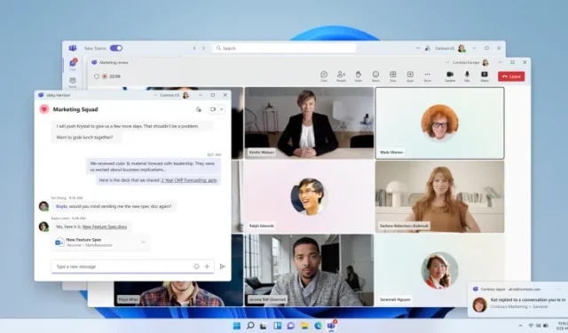 O novo Microsoft Teams adicionará novas maneiras de os funcionários se comunicarem com diferentes grupos