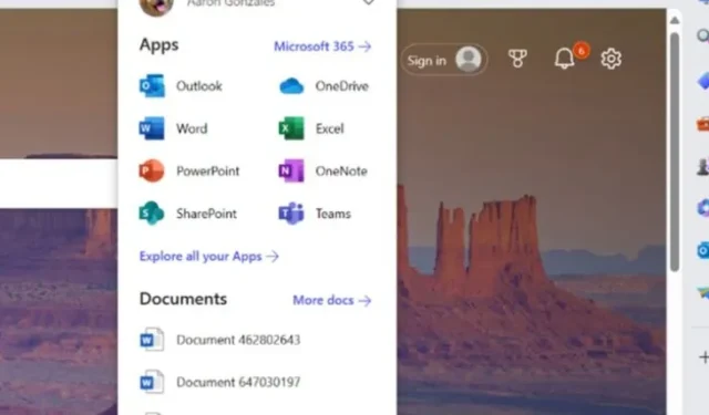 Las aplicaciones de Microsoft 365 están agregando nuevas funciones y la extensión del navegador tiene una nueva apariencia.
