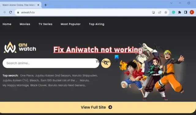 Werkt Aniwatch.to? Is Aniwatch veilig?