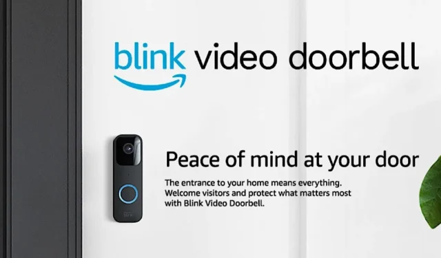 Ontvang 35% korting op een Blink Video Doorbell met Alexa