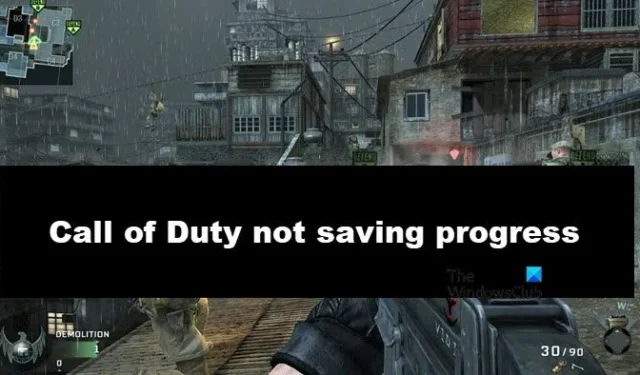 Call of Duty não salva o progresso [Correção]