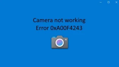 Arreglar la cámara no funciona Error 0xA00F4243 en Windows 11/10