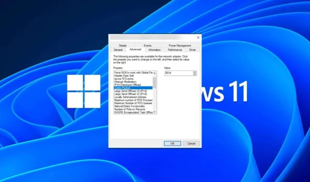 Hoe de MTU-grootte op Windows 11 te wijzigen