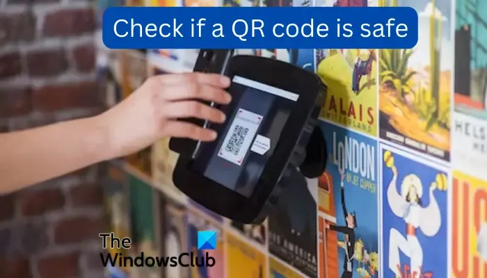 Verifique se um código QR é seguro