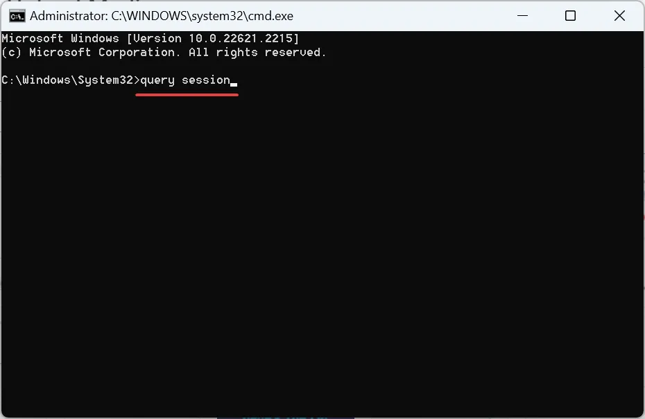 comando para desconectar outros usuários do Windows 11