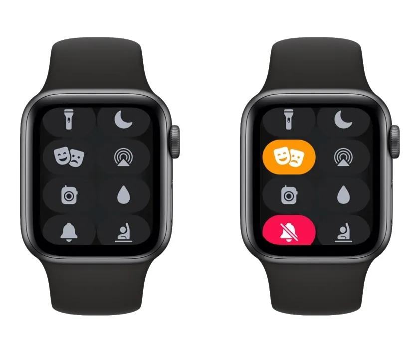 Attivazione e disattivazione delle icone del Centro di controllo su Apple Watch