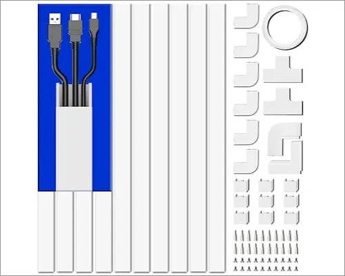 Delamu cord hider migliori accessori per la gestione dei cavi per Mac