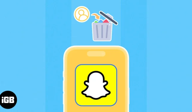 Hoe Snapchat-account op iPhone, iPad en Mac te verwijderen
