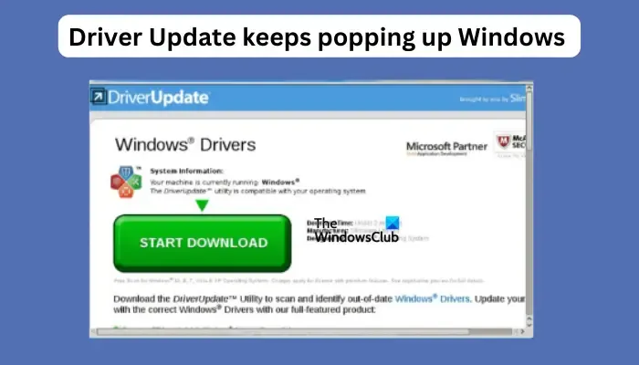 드라이버 업데이트가 계속해서 Windows 11에 나타납니다.