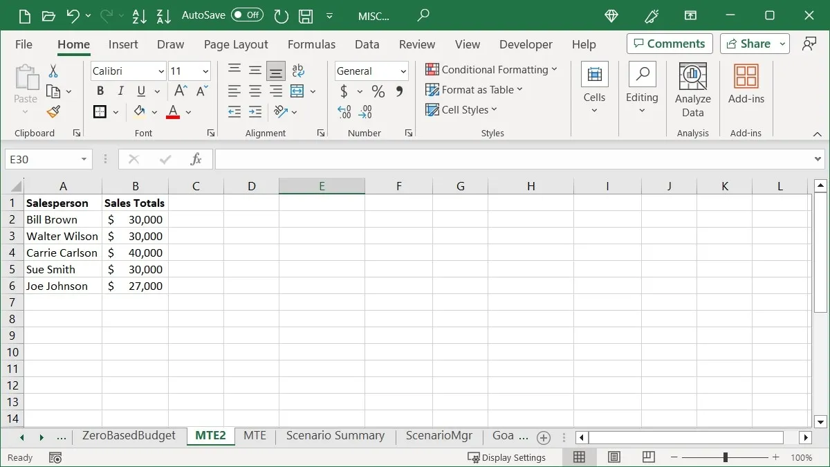 消除 Excel 中的空白單元格