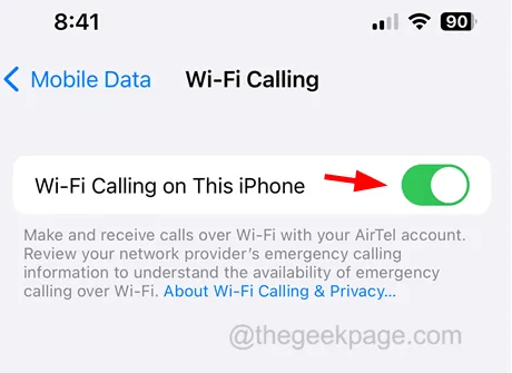 Comment réparer les appels Wi-Fi ne fonctionnant pas sur iPhone