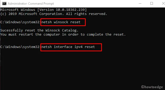 Solución: error Err_Connection_Reset en Windows 11/10
