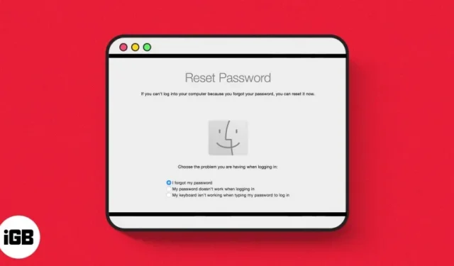 Hoe u uw Mac-wachtwoord opnieuw kunt instellen als u het bent vergeten (2023)