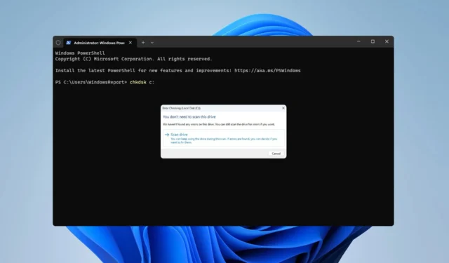 Cómo ejecutar CHKDSK en Windows 11: Buscar y corregir errores de disco