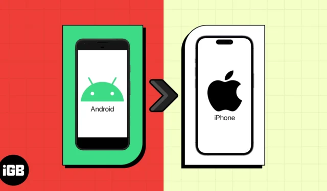 So wechseln Sie von Android zum iPhone: 2 Möglichkeiten erklärt