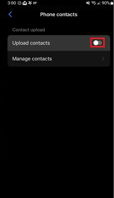 Como sincronizar contatos no Facebook Messenger Phone Contacts Carregar contatos