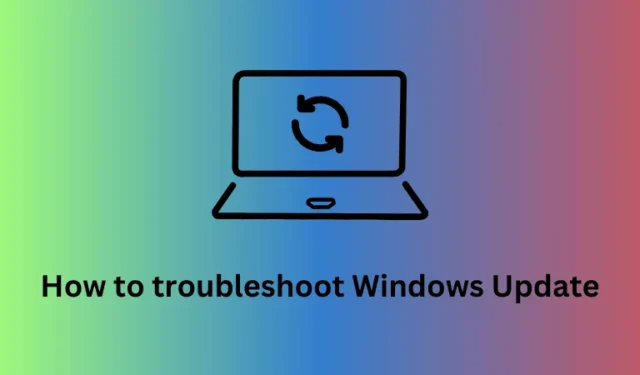 Como solucionar problemas do Windows Update