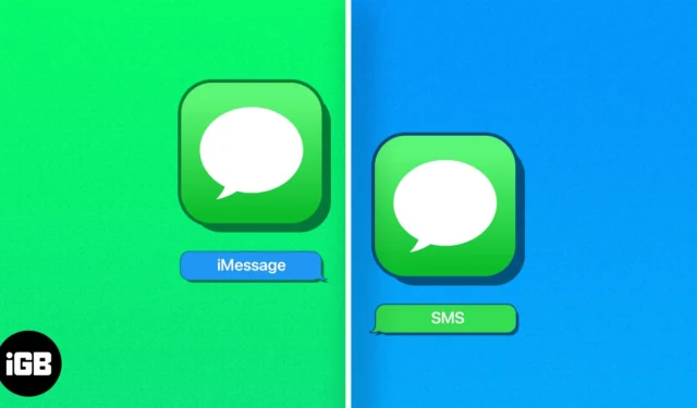 iMessage vs SMS sur iPhone – Quelles sont les différences ?