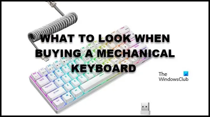 Qué buscar al comprar un teclado mecánico