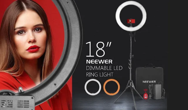 Koop een Neewer Ring Light Kit voor $ 71