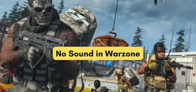 Geluid werkt niet in Warzone? Los Warzone-audioproblemen op