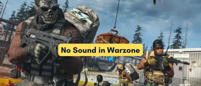 nessun suono in Warzone