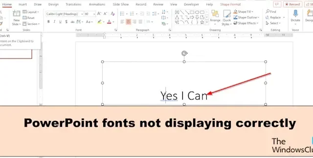 PowerPoint-Schriftarten werden nicht korrekt angezeigt [Fix]