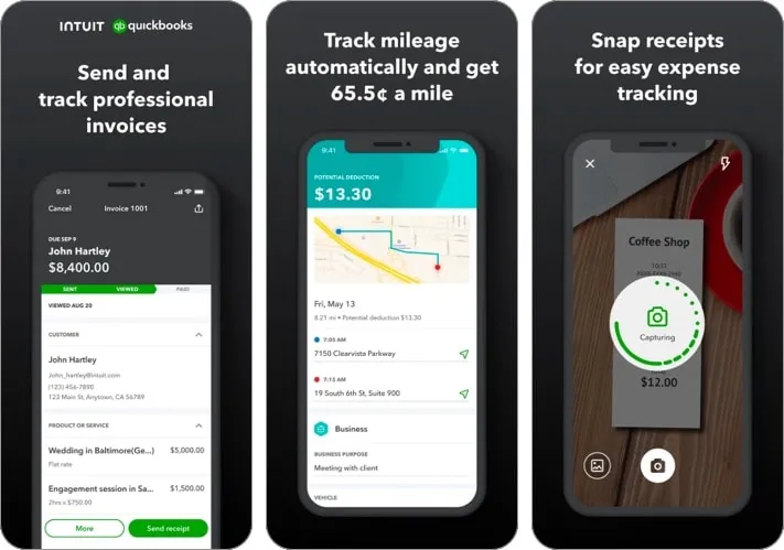QuickBooks Accounting, la migliore app per il monitoraggio delle spese per iPhone e iPad