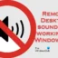 El sonido del escritorio remoto no funciona en Windows 11