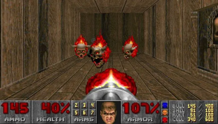 Voer oude spellen Doom uit