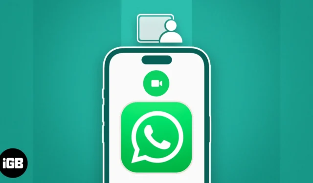 Scherm delen in WhatsApp-videogesprek op iPhone